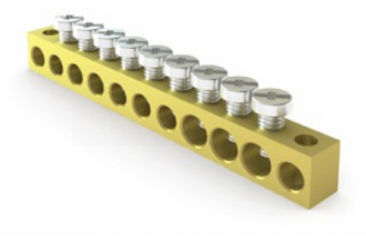 Шина Tekfor KSN-1-1-7x9-13 нулевая крепёж по краям