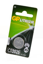 Батарейка GP Lithium CR2025-2CRU2, типоразмер CR2025, 2 шт