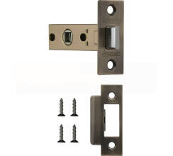 Защелка Fuaro (Фуаро) врезная METF12-45-25 (F12-45-25) AB бронза