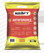 Антигололедный реагент Kraft 10кг