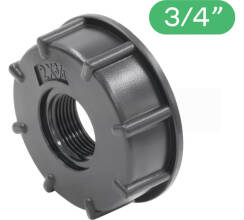 Переходник на еврокуб ПВХ 3/4 Внут.