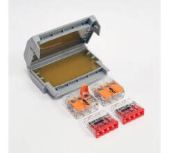 Набор WAGO влагозащитный корпус+ клеммы ( набор №8)