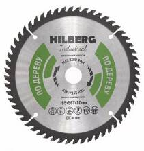 Диск пильный Hilberg Industrial Ламинат 165х20мм 56Т HL165