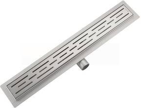 Душевой лоток Gappo G86007-1 нержавеющая сталь сухой и мокрый затвор 70х600мм 