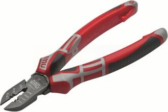 NWS Бокорезы электрика (3 В 1) 190 мм, покрытие TitanFinish, рукоятки SoftGripp 3K