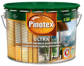 Пропитка для дерева Pinotex Ultra орегон 9л