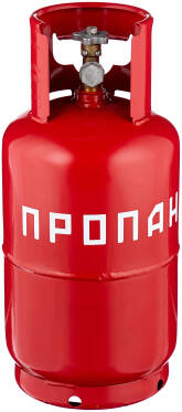 Газовый пропановый баллон 12 л. с вентилем