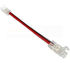 Комплект Т коннекторов  с соединителем для светодиодной ленты RGB (5050/10мм), LD189