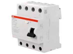 Выключатель дифференциального тока (УЗО) ABB FH204 4-полюсный AC 40А 100мА