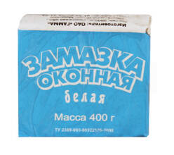 Замазка Гамма белый 400г