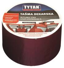 Лента битумная для кровли кирпич Tytan Professional RS Tape 10см х 10м