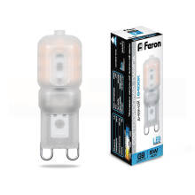 Лампа Feron LB-430 светодиодая капсульная G9 230В 5Вт 6400К