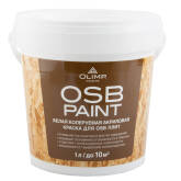 Краска акриловая для OSB-плит Olimp белая 1л