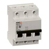 Автоматический выключатель КЭАЗ ВА47-29 3-полюсный С 25А 4,5кА