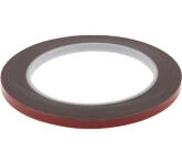 Двухсторонний скотч REXANT, серый, на HBA акриловой основе, 6 мм, ролик 5 м