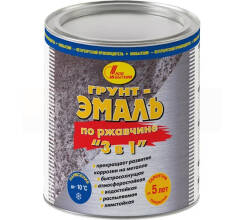 Грунт-эмаль по ржавчине Новбытхим RAL7040 серая 2,7л