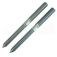 Шуруп-шпилька, середина шестигранник, цинк М10х100 уп. - 2 шт. SteelRex	