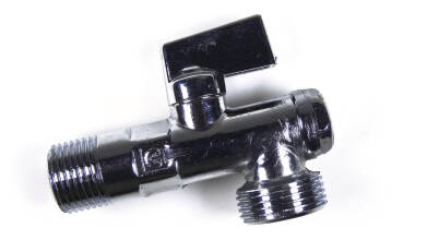 Кран Valtec шаровый угловой с фильтром 1/2 х 3/4