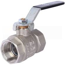 Кран 3/4 г/г рычаг шар никель STOUT