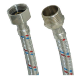 Гибкая подводка д/воды 1/2 г-ш 30 см ТИМ