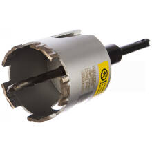 Коронка алмазная по бетону 68 мм Hilberg Laser Five Teeth HP268