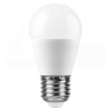 Лампа светодиодная LED 11вт Е27 теплый матовый шар