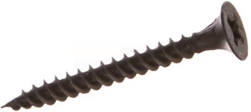 Саморез чёрный по металлу 3,5х25мм