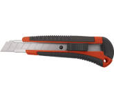 Нож технический Тренд 18 мм усиленный, прорезиненный