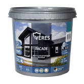 Краска для деревянных фасадов Veres Facade 2,7 л, теплый серый