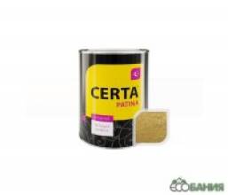 Краска термостойкая Certa патина серебро 0,5кг
