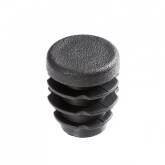 Заглушка для труб круглая 20мм черная