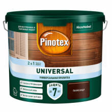 Пропитка защитная для дерева Pinotex Universal 2 в 1 палисандр 2,5 л