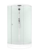 Душевая кабина Domani-Spa Simple 99 NEW 90х90, низ. поддон, матовая