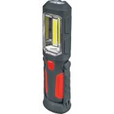 Фонарь светодиодный NPT-W06-3AA 0.5Вт LED+3Вт COB LED пластик