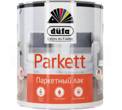 Лак паркетный Dufa Retail Parkett бесцветный полуматовый 2л