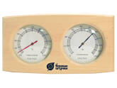Термометр с гигрометром Банные штучки Банная станция 24,5х13см
