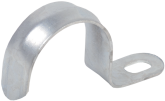 Скоба Steelrex однолапковая оцинкованная 48-50мм х 2шт