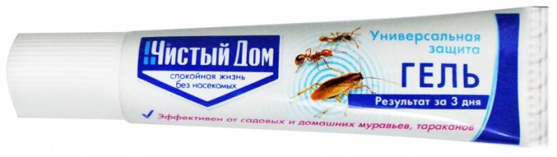 Гель-приманка для муравьев Чистый дом 35г