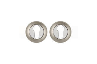 Накладка Punto (Пунто) под цилиндр ET.R.TL54 (ET TL) SN/CP-3 матовый никель/хром