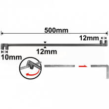 Струбцина для гибки арматуры 500 мм INGCO HBB10121