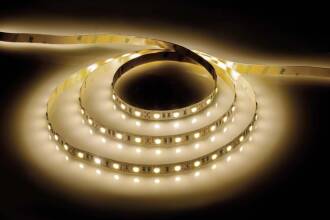 Лента светодиодная Feron 60SMD LS606 12В 14,4Вт IP20 3000К тёплый белый 5м