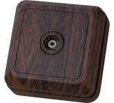 Розетка TВ простая (0-2400 Гц,  