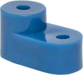 Изолятор стойка угловой под винт (синий)